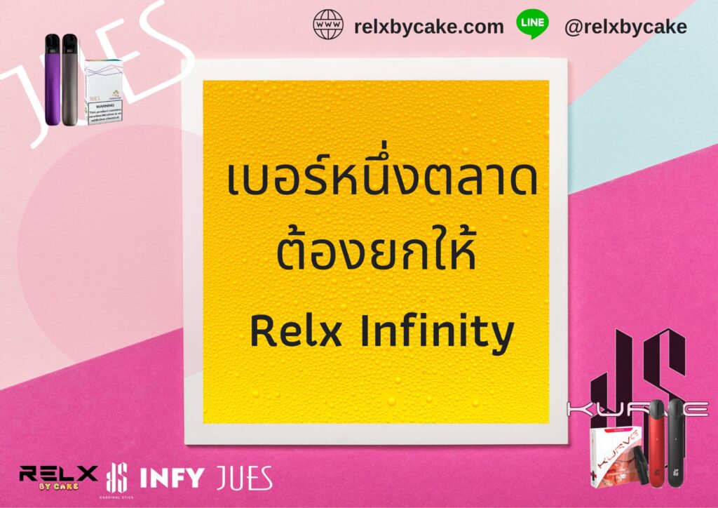 เบอร์หนึ่งของตลาดต้องยกให้ Relx Infinity