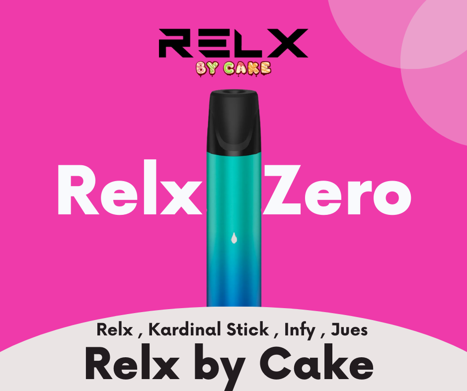 Relx Zero บุหรี่ไฟฟ้าและหัวพอต รุ่นคลาสสิค จาก รีแลค