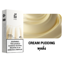 KS Kurve Pod 2.5 Cream Pudding กลิ่นพุดดิ้งครีม ที่จะพาคุณเปิดประสบการณ์ใหม่ไปกับรสชาติอัน หอม หวาน มัน ที่แสนลงตัว และให้กลิ่นของ พุดดิ้งครีม