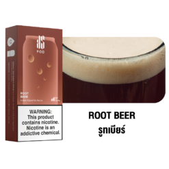 KS Kurve Pod 2.5 Root Beer กลิ่นรูทเบียร์ ที่พร้อมให้คุณหอมละมุนไปกับกลิ่นรูทเบียร์ ไม่หวานมาก มาพร้อมความเย็นกลางๆ