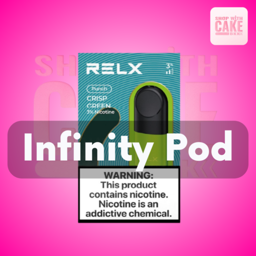 Relx Infinity Pod หัวพอตรีแลค น้ำยาพอต ราคาถูก ส่งด่วน ขายน้ำยาบุหรี่ไฟฟ้าหัวพอต Relx พร้อมส่งด่วน กทม มีครบทุกกลิ่น โปรส่งฟรีพัสดุ ซื้อ Pod Relx ขายราคาส่ง