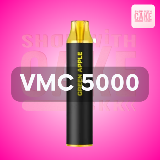 VMC Pod 5000 Puffs พอตใช้แล้วทิ้ง ราคาส่ง สูบได้ 5000 คำ กลิ่นชัด ใช้ได้นาน เกินคุ้ม